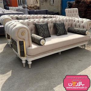 مبل چستر راحتی کلاسیک 8 نفره مدل کاوالی کد 25 