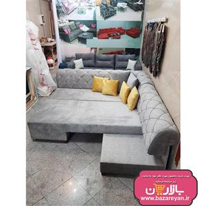 مبل ال 6نفره چستر تختشو کد 02 رنگبندی نامحدود