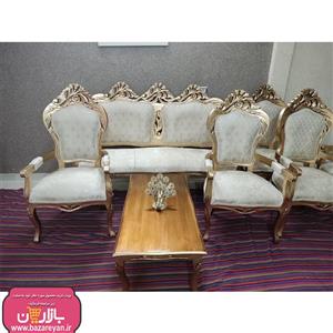 مبل کلاسیک 9 نفرهجلومبلی و عسلی کد 3658 