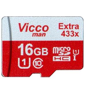 کارت حافظه microSDHC ویکومن مدل Extra 433X کلاس 10 استاندارد UHS-I U1 سرعت 65MBps ظرفیت 32 گیگابایت 