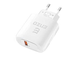 شارژر دیواری 25 وات انزو مدل C-350 به همراه کابل USB-C