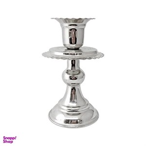 شمعدان مسی مدل پایه دار کروم کد ZH230.1