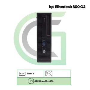 مینی کیس اچ پی HP G2 800/600 I7 6700 16GB  500GB+256GB SSD 2GB GT710