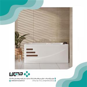  وان حمام توکار 55 × 70 × 140 سنی پلاستیک مدل ویستان