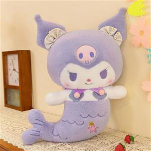 عروسک طرح پری دریایی مدل کرومی کد JI110 ارتفاع 40 سانتی‌متر