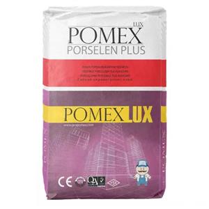 چسب کاشی پودری پرسلان پلاس برند Pomex 1150