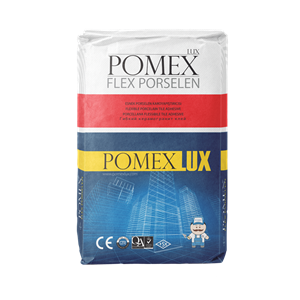 چسب کاشی پودری پرسلان برند pomex 1130