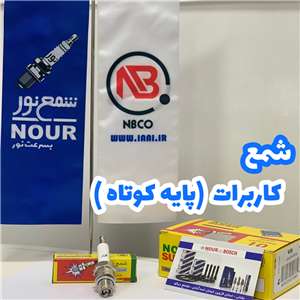 شمع خودرو کاربرات پایه کوتاه بوش نور W8B
