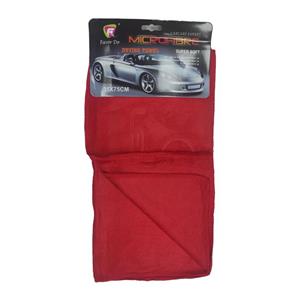 دستمال میکروفایبر تک لایه سوپر سافت مخصوص خودرو سایز 75 × 35
