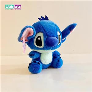 عروسک استیج با چشمان شاین دار وارداتی آبی رنگ 25 سانتیمتری