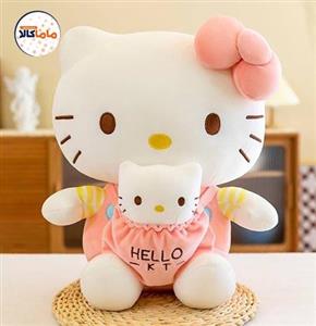 عروسک اورجینال کیتی بچه دار 30 سانتی متر