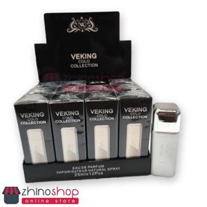 ادکلن ادوپرفیوم مینیاتوری مردانه 212VIP برند ویکینگ حجم 25ml 