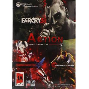 مجموعه بازی action games collection 6 مخصوص pc نشر پرنیان