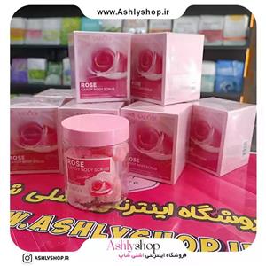 ژل اسکراب لایه بردار پوست سادور مدل گل رز وزن 140 گرم