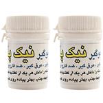 پودر بوگیر کفش نیک پا مدل TPS مجموعه 2 عددی