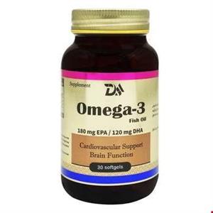 کپسول امگا 3 تریتا داروی آرتا بسته 30 عددی