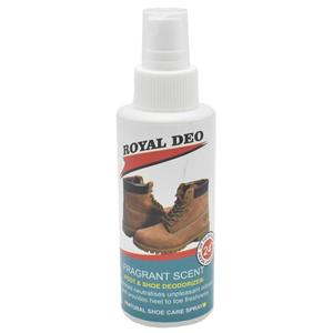 اسپری خوشبو کننده و تمیز کننده کفش رویال مدل M85 به همراه یک عدد پاشنه کش