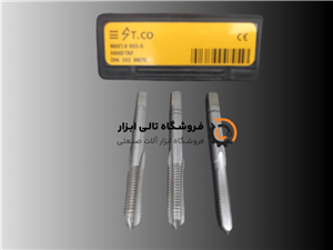 قلاویز دستی استیکو مدل M6-1 HSSG سایز 6 میلی متر مجموعه 3 عددی