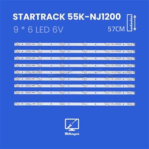 بکلایت تلویزیون استار ترک مدل 55K-NJ1200