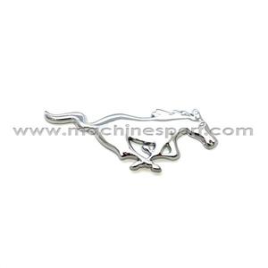 آرم فورد موستانگ Mustang نقره ای رنگ 11 سانت
