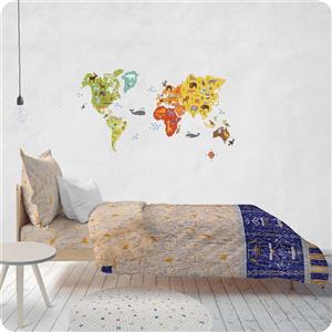 سرویس لحاف یک نفره تیسا طرح کارتیه آبی