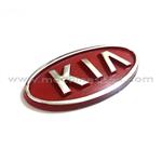 لوگو کیا جلو پنجره پراید قرمز رنگ 9 سانت KIA