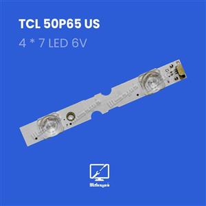 بکلایت تلویزیون تی سی ال 50P65