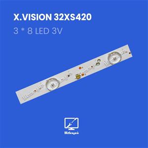 بکلایت تلویزیون ایکس ویژن مدل 32XS420