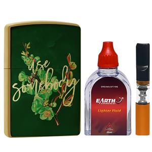 ست هدیه فندک مدل Flower2 Flower Lighter Gift Pack2 