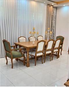 نهارخوری مدل فرانسوی 8 نفره 