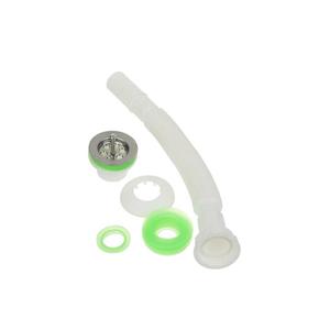 سیفون روشویی و ظرفشویی کششی تک لگنه 90 سانت سنی پلاستیک