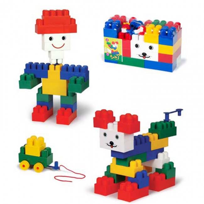 لگو با فرزندان مدل آجره 31 قطعه