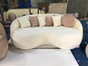 مبل راحتی مینیمال کمجا مدل لوبیایی