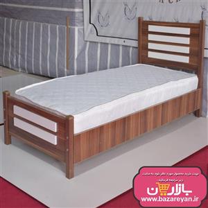 تخت خواب یک نفره مدل T02 سایز 90×200 سانتی متر