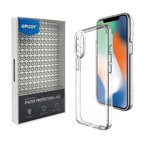 کاور گوشی موبایل اپل iPhone X-Xs اپیکوی مدل Transparent Clear