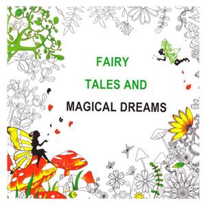 دفتر رنگ آمیزی 15 برگ مدل Fairy Tales And Magical Dreams