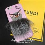 قاب ژله ای Fendi Owl Rabbit Fur Case for Apple iPhone 5.5s
