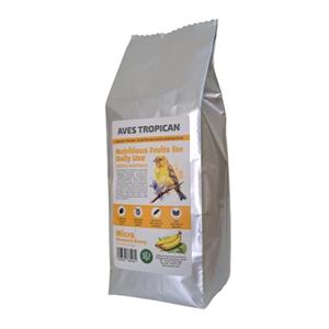 غذای خشک پرندگان آوس تروپیکن مدل میکرو موز و عسل وزن 450 گرم