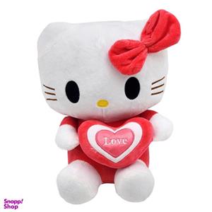 عروسک ناب سل مدل پولیشی کیتی طرح love ارتفاع 30 سانتی متر