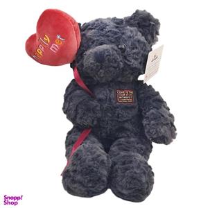 عروسک ناب سل مدل پولیشی خرس طرح Happily met ارتفاع 35 سانتی متر