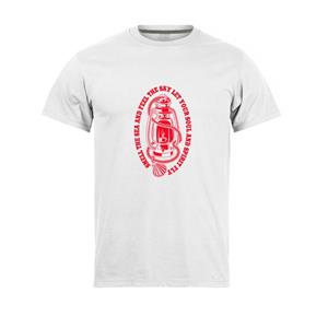 تی شرت آستین کوتاه مردانه مدل sky کد 0733 رنگ سفید