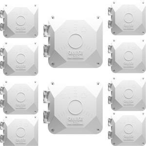 پایه دوربین مداربسته کم باکس مدل CA-12W بسته 10 عددی