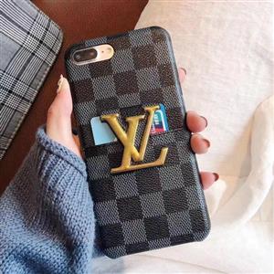 قاب چرمی لویز ویتون Louis Vuitton Leather Case iPhone 7 