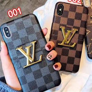 قاب چرمی لویز ویتون Louis Vuitton Leather Case iPhone X/Xs 