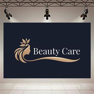 پوستر طرح مخمل آرایشگاه زنانه مدل Beauty کد AR303057