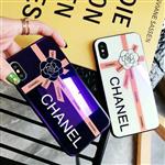 قاب پشت گلس چنل Chanel Back Glass Case iPhone 7