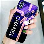 قاب پشت گلس چنل Chanel Back Glass Case iPhone 6 Plus