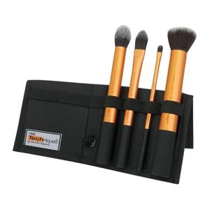 ست برس آرایشی ریل تکنیک کد 70522 مجموعه 4 عددی به همراه کیف