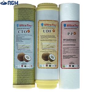 فیلتر دستگاه تصفیه آب اولترا تک مدل cartridge مجموعه 3 عددی