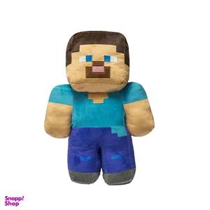 عروسک طرح ماینکرافت مدل استیو ایستاده کد STVJI11045 ارتفاع 27 سانتی‌متر